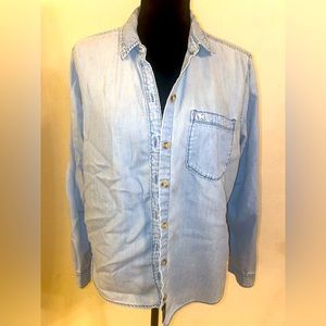 Ladies denim Abercrombie button up